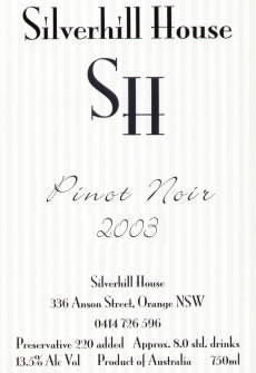Pinot Noir 2003